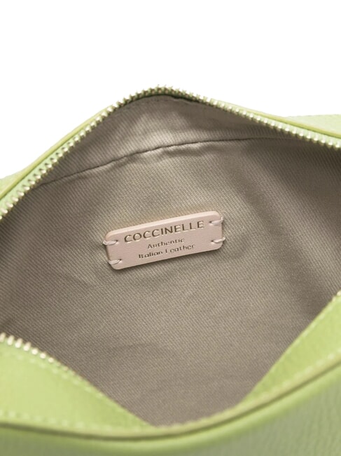 TEBE Petit sac en cuir texturé guacamole - Sacs pour Femme