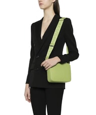 COCCINELLE TEBE Petit sac en cuir texturé guacamole - Sacs pour Femme - 5