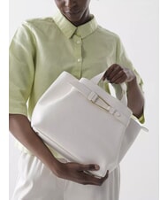 COCCINELLE MALORY Cabas à main, avec bandoulière blanc - Sacs pour Femme - 7