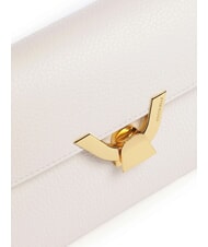 COCCINELLE DEW Sac bandouli&egrave;re, en cuir blanc - Sacs pour Femme - 3