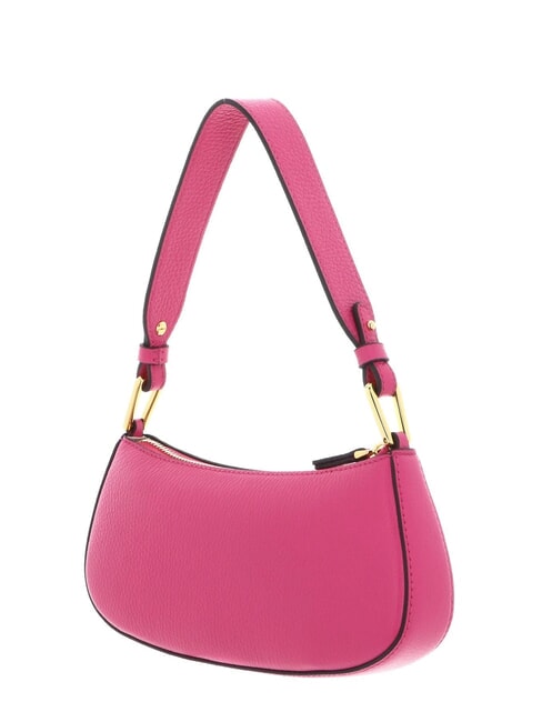 MERVEILLE Sac à bandoulière en cuir texturé nouveau fuchsia - Sacs pour Femme