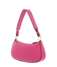 COCCINELLE MERVEILLE Sac à bandoulière en cuir texturé nouveau fuchsia - Sacs pour Femme - 3