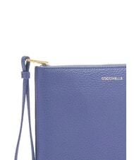 COCCINELLE ALIAS Pochette en cuir bleu - Sacs pour Femme - 3
