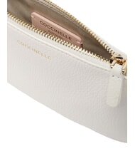 COCCINELLE ALIAS Pochette en cuir blanc - Sacs pour Femme - 4