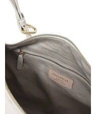 COCCINELLE ABIGAIL Sac port&eacute; &eacute;paule croissant blanc - Sacs pour Femme - 5