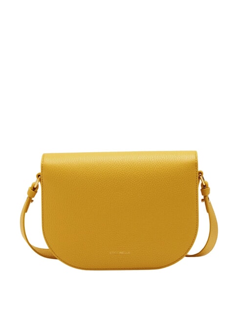 DEW Sac bandoulière en cuir martelé ensoleillé - Sacs pour Femme