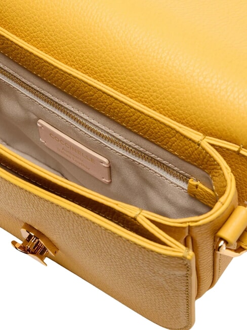 DEW Sac bandoulière en cuir martelé ensoleillé - Sacs pour Femme