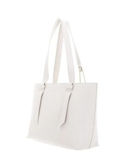 COCCINELLE MALORY  Sac cabas en cuir blanc - Sacs pour Femme - 3