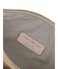 COCCINELLE ALIAS Pochette en cuir d'or - Sacs pour Femme - 3