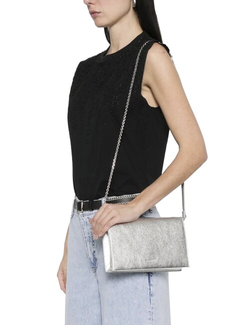 DANDY  Mini sac à bandoulière ARGENT - Sacs pour Femme
