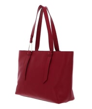 COCCINELLE MALORY  Cabas épaule, en cuir sangria - Sacs pour Femme - 3