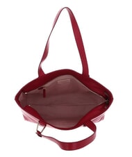 COCCINELLE MALORY  Cabas épaule, en cuir sangria - Sacs pour Femme - 5