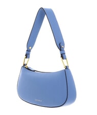 COCCINELLE MERVEILLE Sac à bandoulière en cuir texturé bleu - Sacs pour Femme - 2