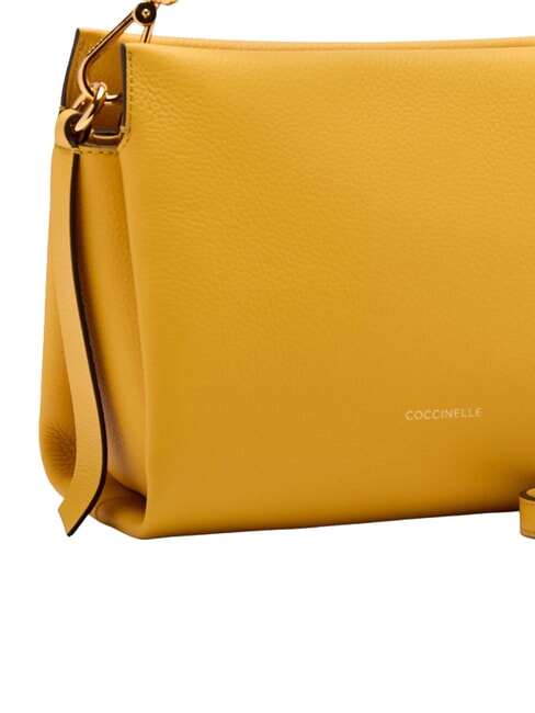 BOHEME GRANA DOUBLE Sac à main, avec bandoulière, en cuir ensoleillé - Sacs pour Femme