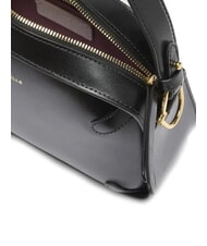 COCCINELLE MALETA CALF COC Sac &agrave; bandouli&egrave;re en cuir avec bandouli&egrave;re Noir - Sacs pour Femme - 4