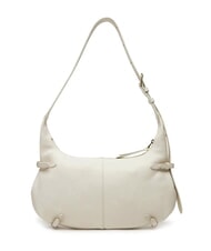 COCCINELLE ABIGAIL Sac bandouli&egrave;re en cuir martel&eacute; blanc - Sacs pour Femme - 3