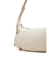 COCCINELLE ABIGAIL Sac bandouli&egrave;re en cuir martel&eacute; blanc - Sacs pour Femme - 4