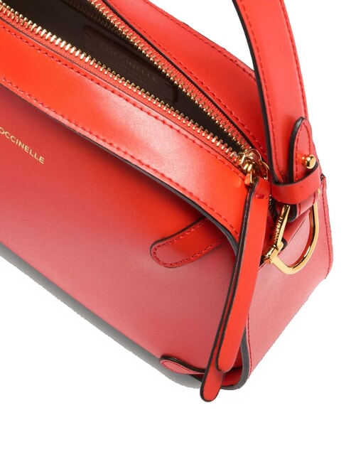 MALETA CALF COC Sac &agrave; bandouli&egrave;re en cuir avec bandouli&egrave;re gazpacho - Sacs pour Femme