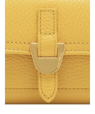 COCCINELLE CAMPUS Portefeuille compact en cuir martelé ensoleillé - Portefeuilles Femme - 3