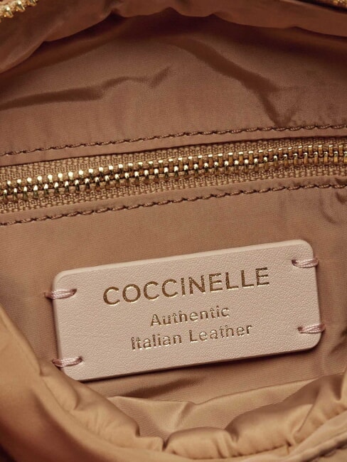 CAMPUS PUFFY NY Sac &agrave; bandouli&egrave;re en nylon et cuir peaux - Sacs pour Femme