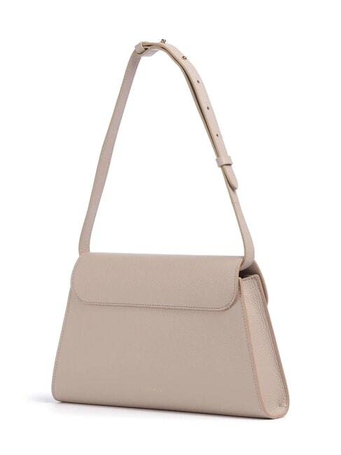 DEW Sac bandoulière moyen en cuir martelé rosaces - Sacs pour Femme