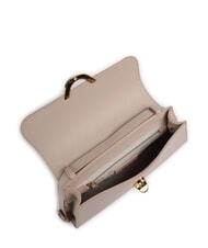 COCCINELLE DEW Sac bandoulière moyen en cuir martelé rosaces - Sacs pour Femme - 4