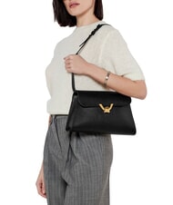 COCCINELLE DEW Sac bandoulière moyen en cuir martelé blanc - Sacs pour Femme - 6