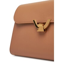 COCCINELLE DEW Sac bandoulière moyen en cuir martelé peaux - Sacs pour Femme - 3