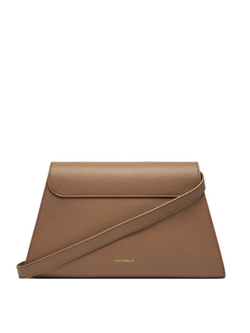 DEW Sac bandoulière moyen en cuir martelé peaux - Sacs pour Femme