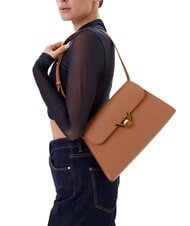 COCCINELLE DEW Sac bandoulière moyen en cuir martelé peaux - Sacs pour Femme - 5