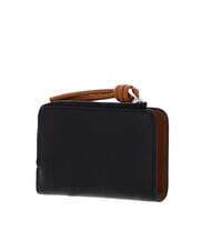 COCCINELLE MYRTHA MAXI LOG Portefeuille en cuir à fermeture éclair de taille moyenne noir/cuir - Portefeuilles Femme - 3