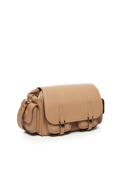 CAMPUS Sac bandouli&egrave;re en cuir martel&eacute; peaux - Sacs pour Femme