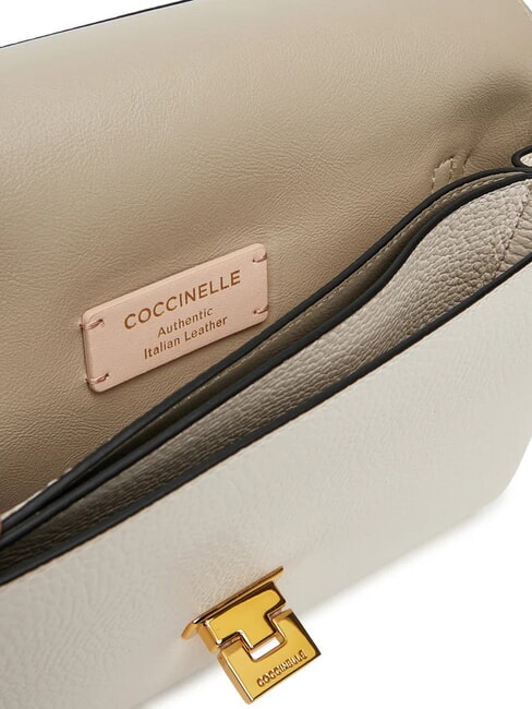 ARLETTIS SIGNATURE Sac en cuir avec bandoulière logotée blanc - Sacs pour Femme