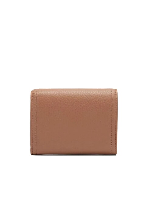 CAMPUS Portefeuille compact en cuir martel&eacute; peaux - Portefeuilles Femme