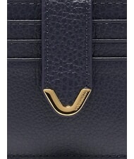 COCCINELLE DEW Porte-cartes en cuir avec porte-monnaie bleu nuit - Portefeuilles Femme - 3