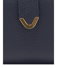 COCCINELLE DEW Portefeuille moyen en cuir martelé bleu nuit - Portefeuilles Femme - 3