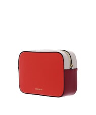 COCCINELLE TEBE TRICOLOR Mini sac bandouli&egrave;re en cuir martel&eacute; - Sacs pour Femme