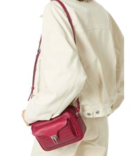 COCCINELLE BEAT COAT MONO Sac &agrave; bandouli&egrave;re pour appareil photo sangria - Sacs pour Femme - 5