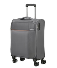 AMERICAN TOURISTER FUN CRUISE Lot de 3 trolleys : cabine+moyen, grand exp gris/orange - Ensemble Valises - 3