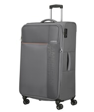 AMERICAN TOURISTER FUN CRUISE Lot de 3 trolleys : cabine+moyen, grand exp gris/orange - Ensemble Valises - 5