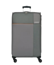 AMERICAN TOURISTER FUN CRUISE Grand chariot extensible gris/orange - Valises Semi-rigides - 6