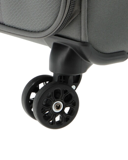 FUN CRUISE Chariot extensible moyen gris/orange - Valises Semi-rigides