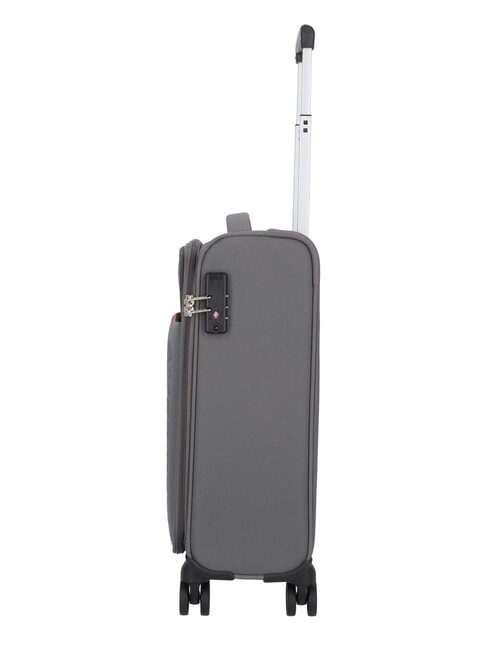 FUN CRUISE Chariot à bagages à main gris/orange - Valises cabine