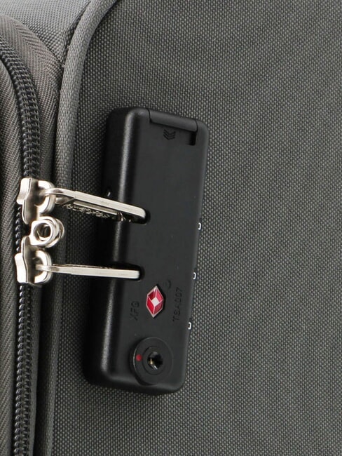 FUN CRUISE Chariot à bagages à main gris/orange - Valises cabine