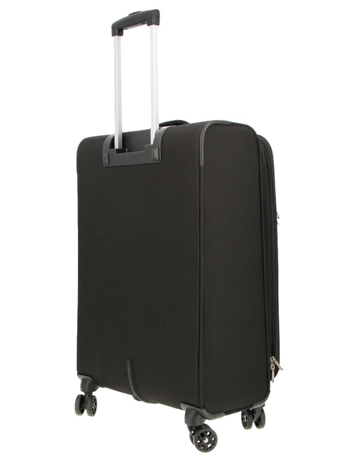 FUN CRUISE Grand chariot extensible NOIR / ROUGE - Valises Semi-rigides