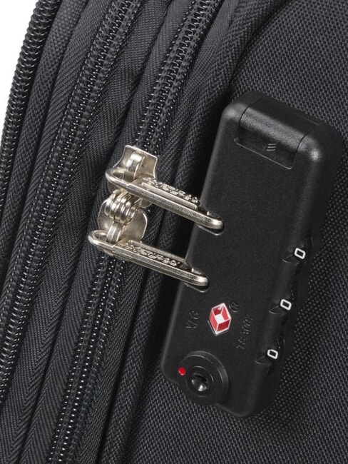 FUN CRUISE Chariot extensible moyen NOIR / ROUGE - Valises Semi-rigides