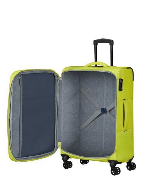 SUN BREAK Lot de 3 trolleys : cabine+moyen, grand exp chaux - Ensemble Valises