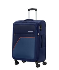 AMERICAN TOURISTER SKY SURFER Lot de 3 trolleys extensibles : cabine, moyen et grand DARKNAVY - Ensemble Valises - 4