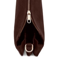 BIASIA FEATHER SMALL Petit sac à bandoulière en cuir suédé sombre - Sacs pour Femme - 3