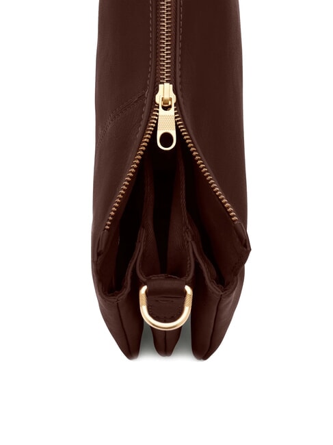 FEATHER SMALL Petit sac à bandoulière en cuir sombre - Sacs pour Femme